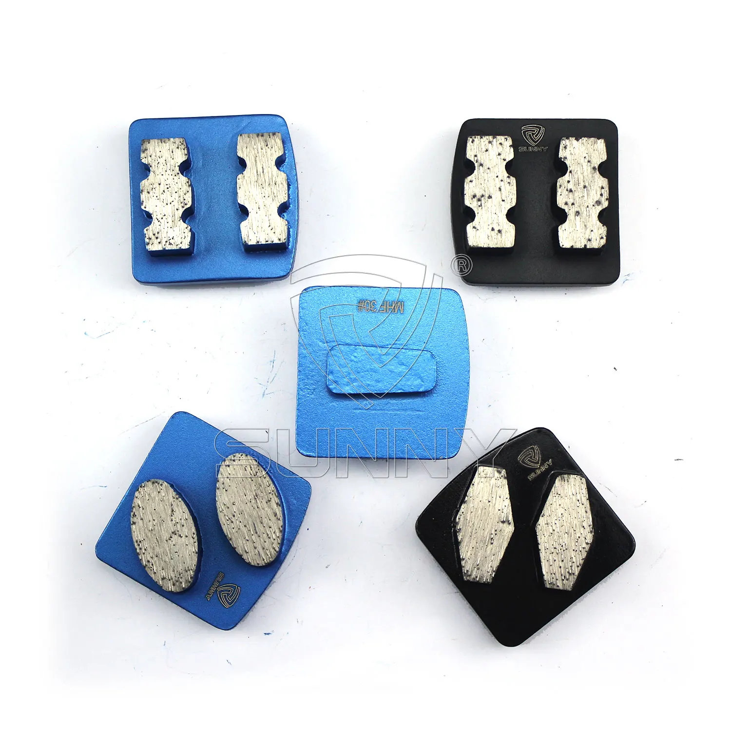 30-200# Grit Surfacing Diamond Grinding Shoes Custom Diamond Abrasive Tools For Polishing Machine