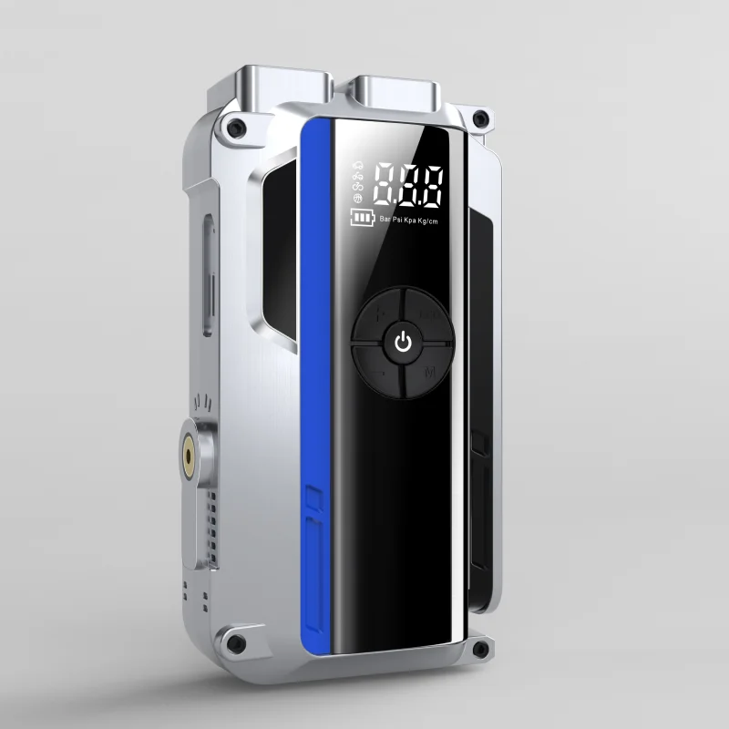 8000mAh Portable Jump Starter with Air Compressor 1000A Power Bank Tire Inflator Pump 12V Starting Device Car jump starter M16