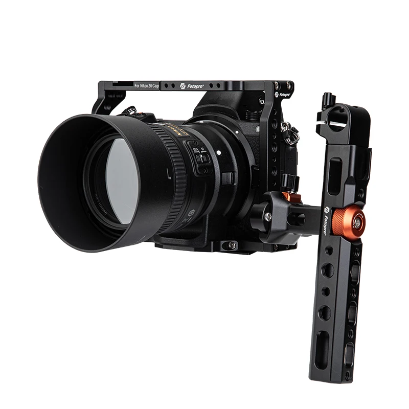 Fotopro Video Recording Accessory Universal Camera Hand-held Dslr Shoulder Rig Kit Aluminum Stabilizer Metal Camera Cage