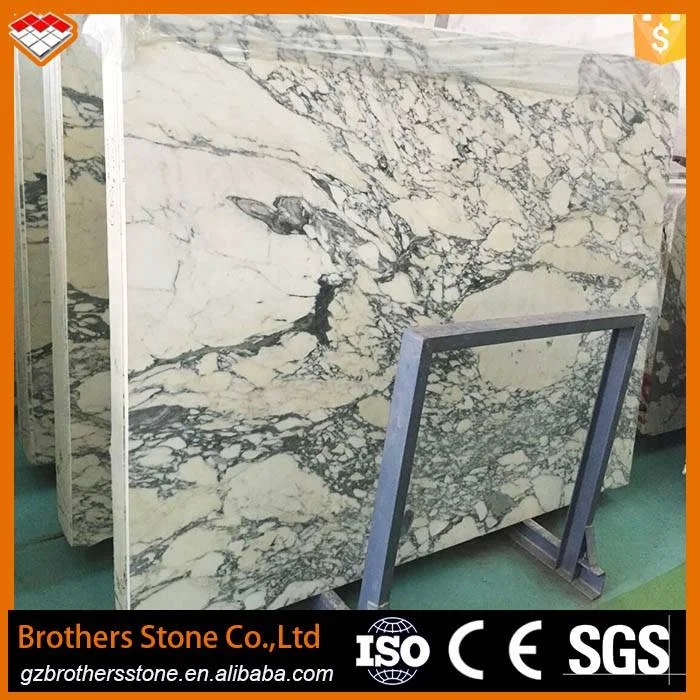Newest Design Italy White Marble Stone Arabescato Corchia Marble Slab  for Bathroom Basin Countertop