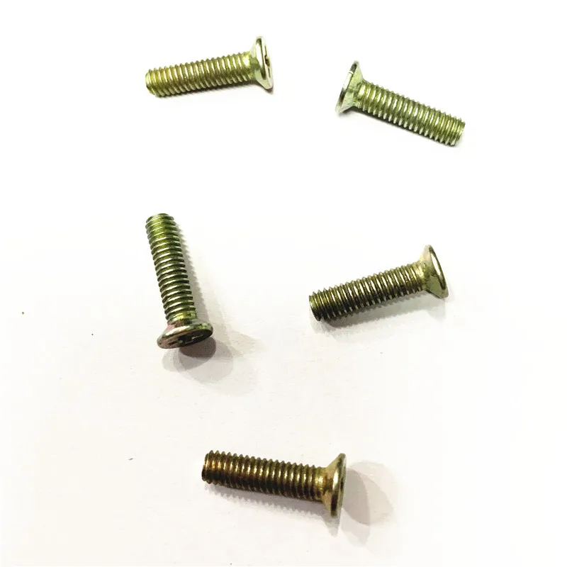 
China manufacture M4x25mm cross round furniture screw 