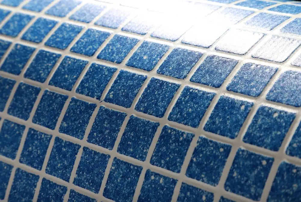  3D синяя мозаика защита от хлора экологически чистый вкладыш над землей подкладка для бассейна