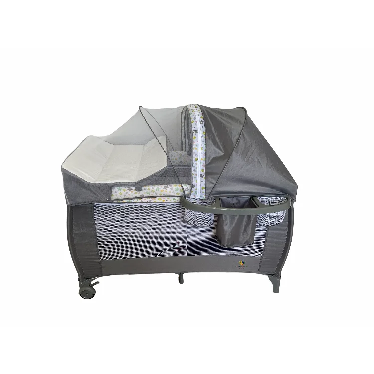 Factory Wholesale cheapest price baby playpen bed baby travel cot