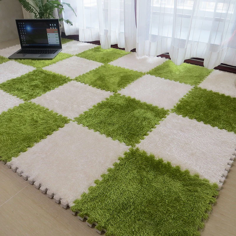 educational resilient carpet tiles for toddlee  custom non-woven interlocking eva foam carpet tile seagrass removable tile rug