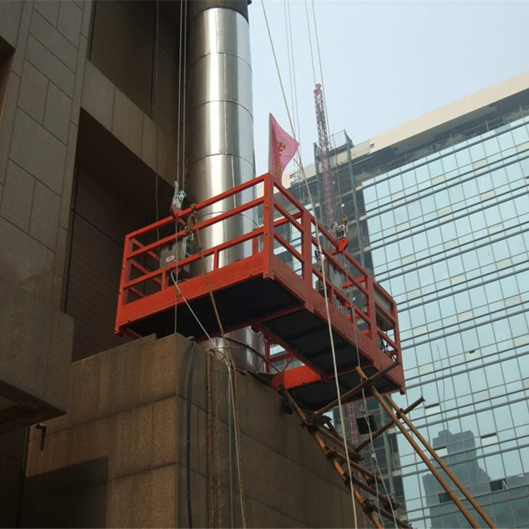 U shaped custom suspended platform electric suspended platform