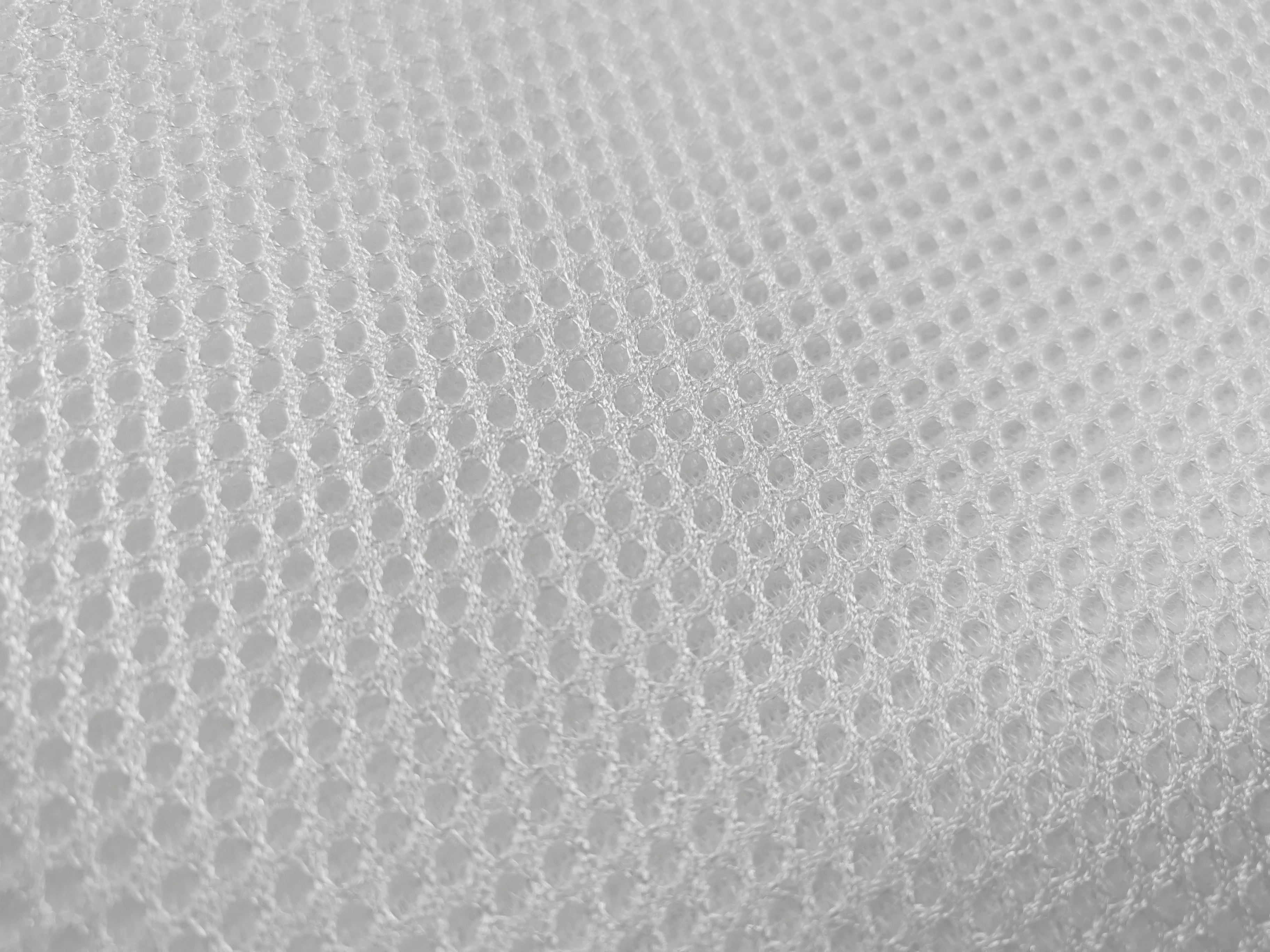
3d Air High Distance Spacer Stretch Jewled 100 Polyester Mesh Fabric Customized 
