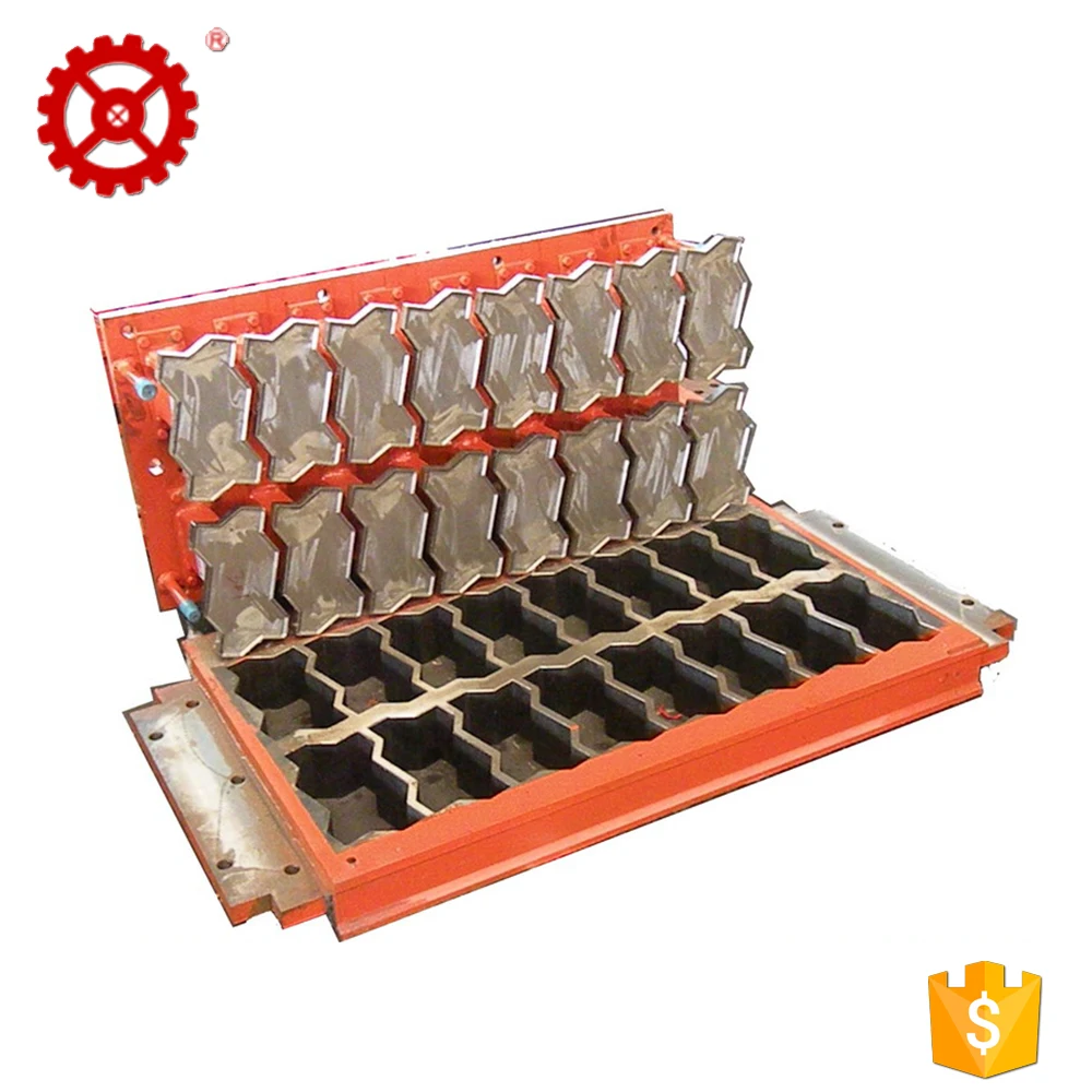 Used for brick business cement hydraulic block machine to replace mold to produce various types of bricks