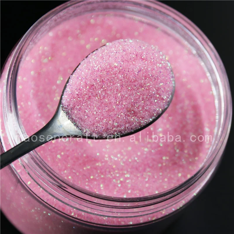 Eco-firendly Factory customized  colorful Resistant Solvent Iridescent Glitter powder for craft