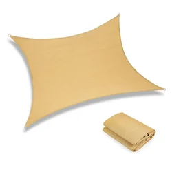 Солнцезащитный козырек, навес, прямоугольный песочный козырек, УФ-блок для внутреннего дворика, сада, улицы