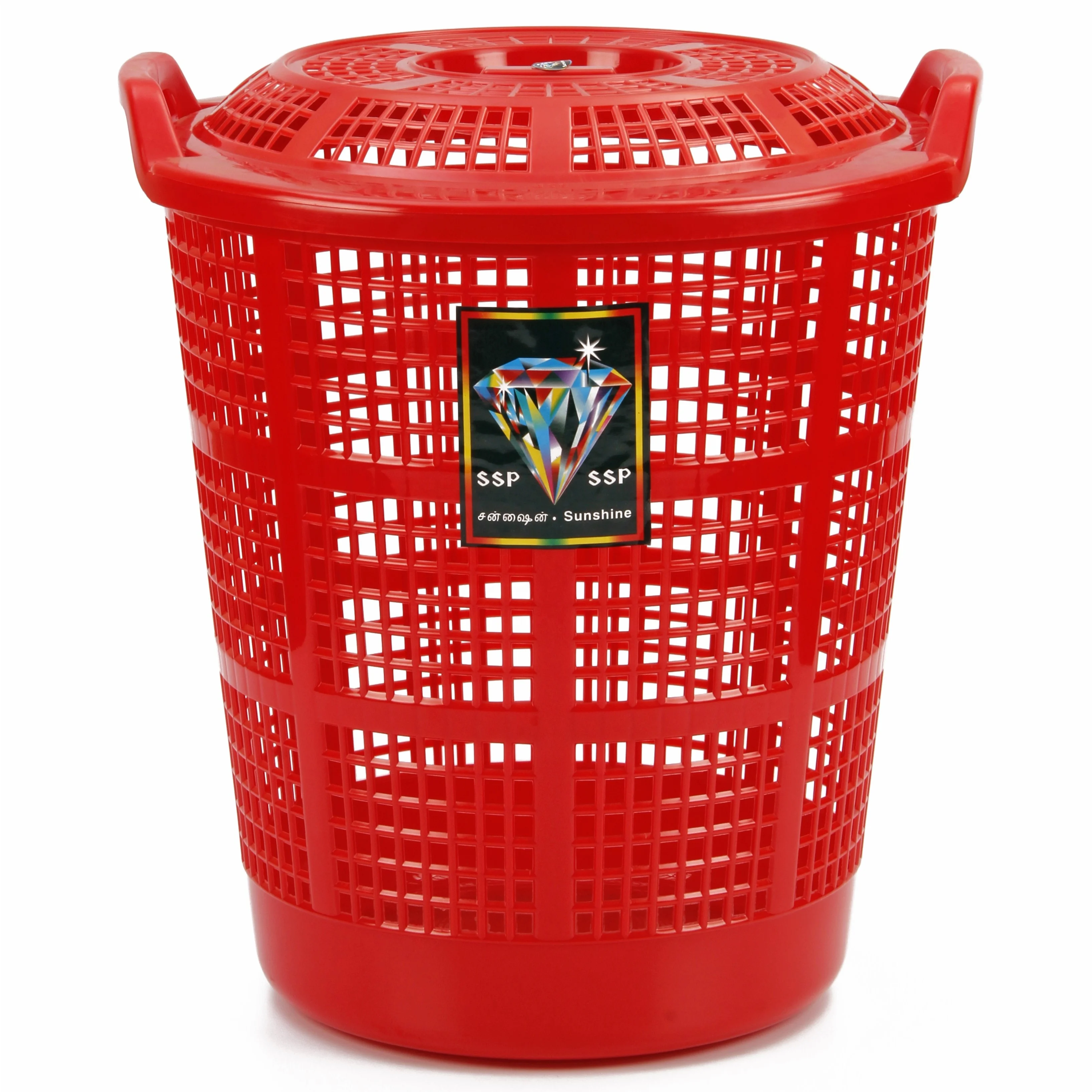 High Quality  Stackable 50ltrs Plastic Bucket/ Drum/barrel/basket for for waste storage