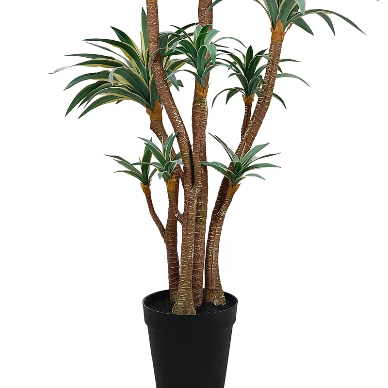 New Hot sale Realistic Oh Arts 210cm 7ft artificial bonsai tree desert agave artificial agave plants