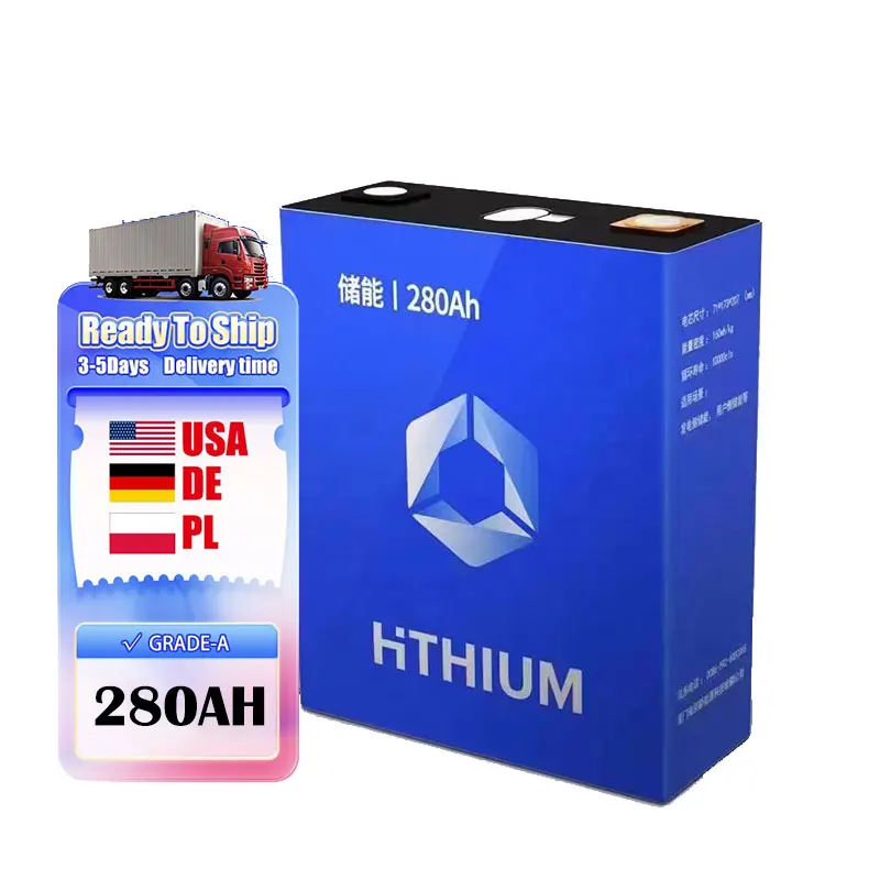 Hithium Lifepo4 280ah оптовая цена литий-ионная 3 2 В 280Ah батарея для солнечной системы 5 кВт 10 15