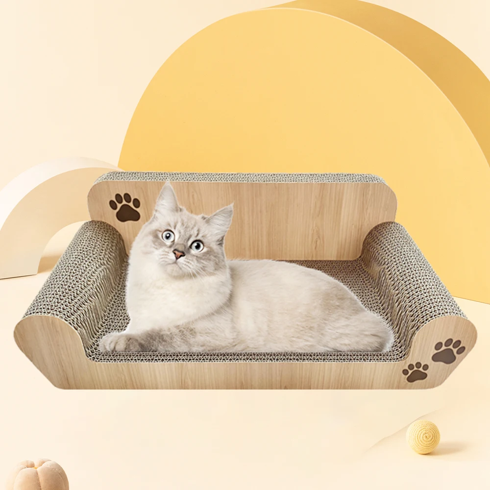 Горячая распродажа, новый дизайн, кошачий Когтеточка, диван, кошачий Когтеточка, картонный кошачий домик