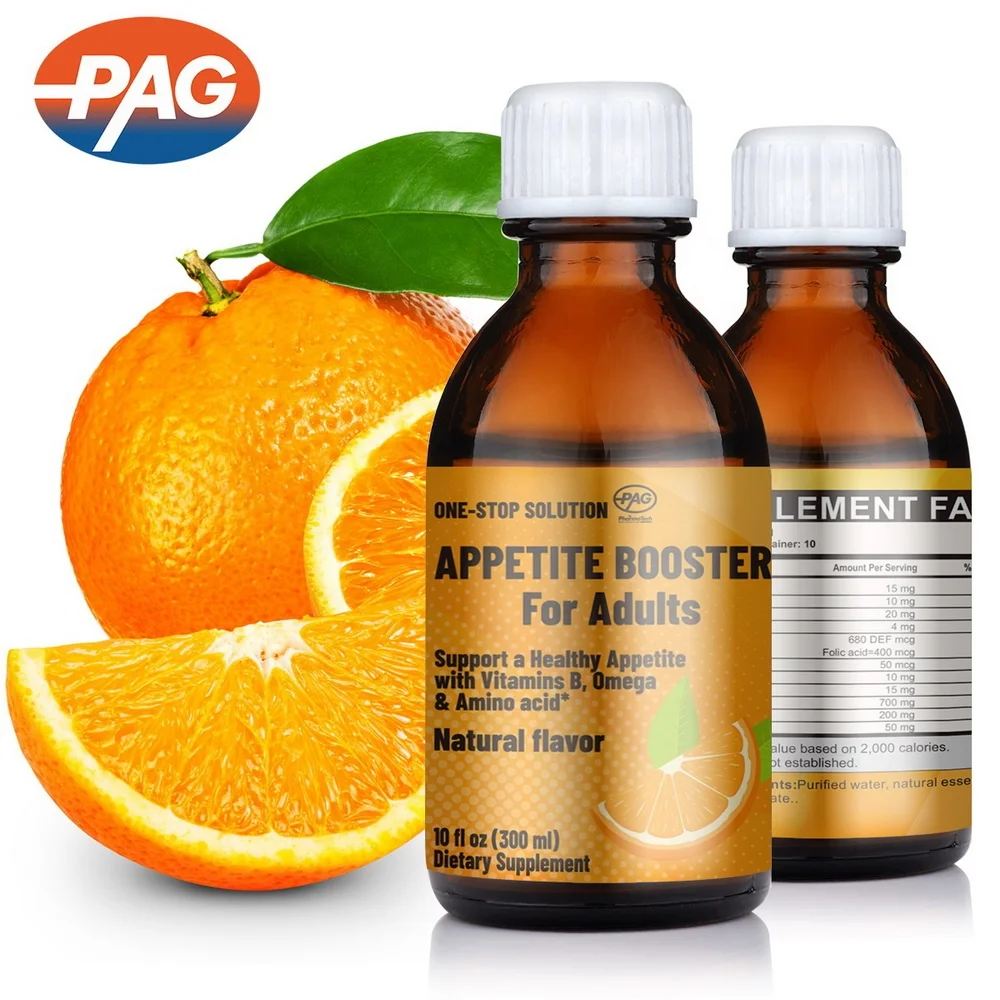 Поставщики травяных добавок частная торговая марка контроль веса напиток капли усилитель аппетита добавка для повышения