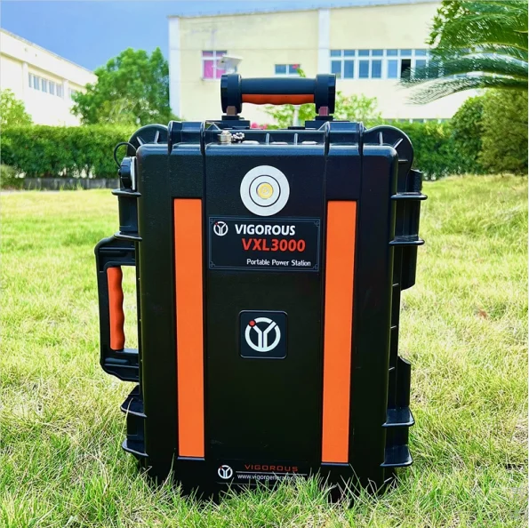 VIGOROUS! Super Light Emergency Energy Storage Supply Solar Generator Battery Backup Camping Outdoor 2400W Portable PowerStation