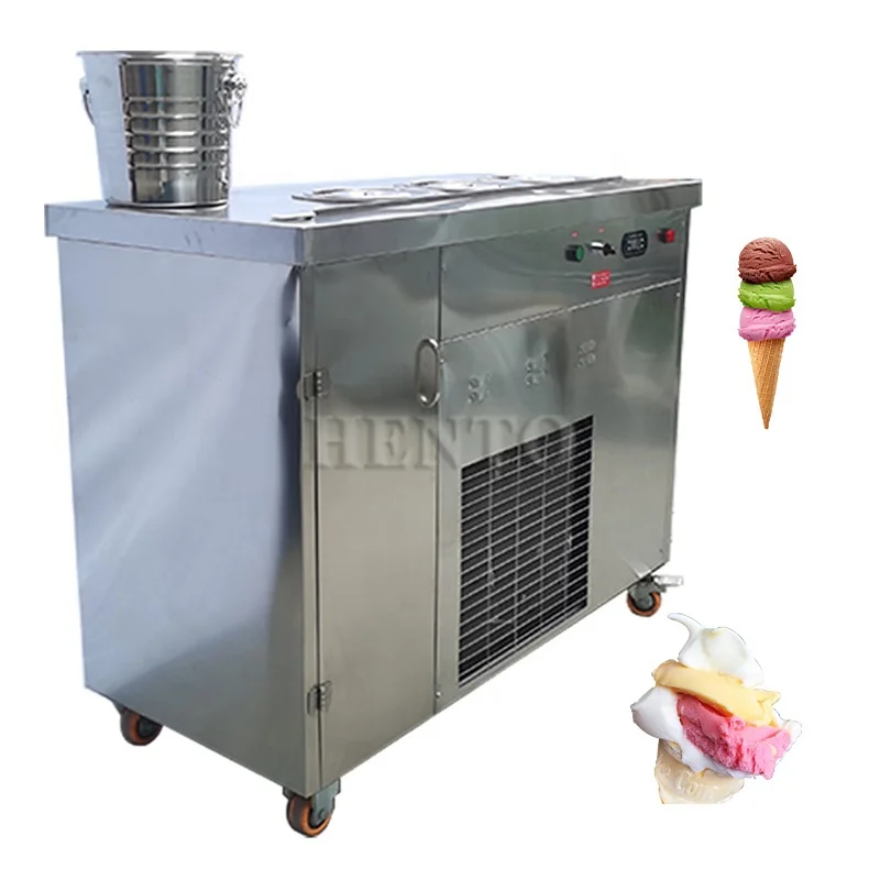 Simple Operation Turkish Ice Cream Freezer / Turkey Ice Cream Cart / Turkey Ice Cream Equipment