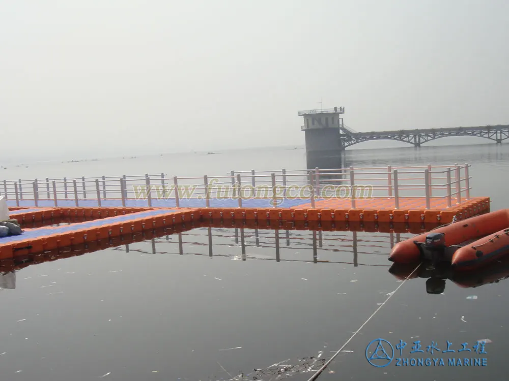 Good Quality High Bouyancy Modular Floating Dock Pontoon Marina