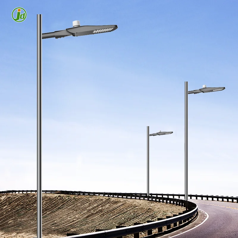 led street light 100w with camera in smart cities light polysilicon rain protection street lamp
