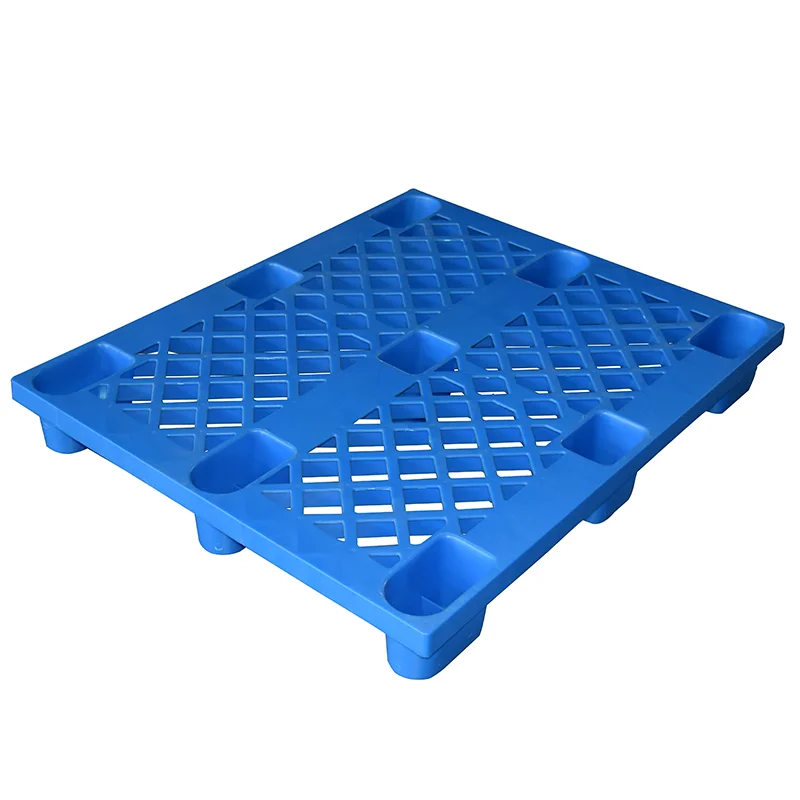 6.2kg weight high quality European Nestable Grid Light One Way light duty Plastic Pallet for Box turnover one way export use