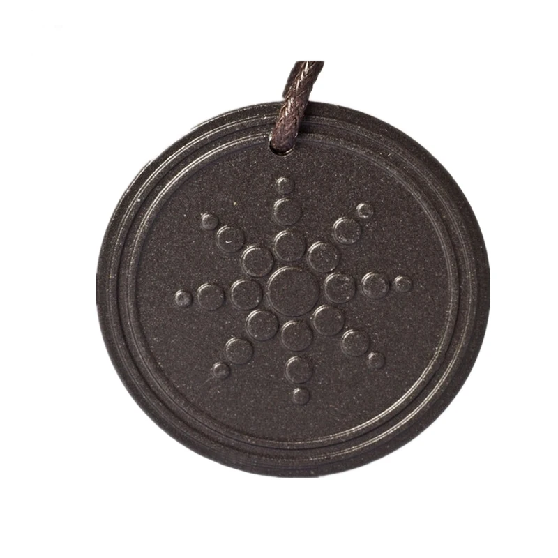 2024 Quantum Scalar Energy Pendant Health Necklace Lava Material
