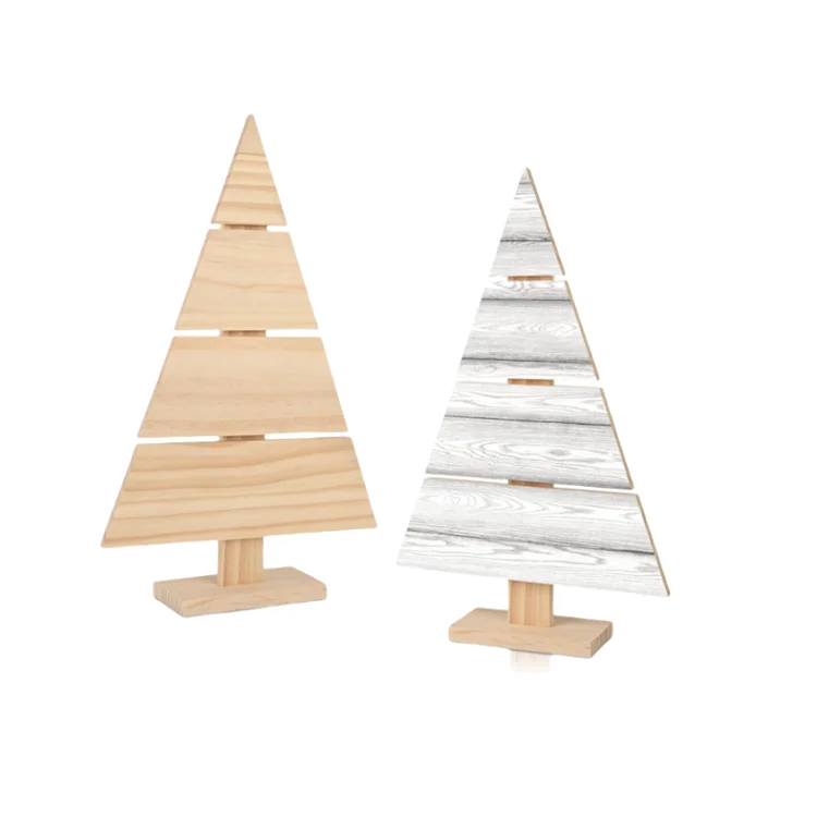 Home Decoration Standing Pallet Xmas Tree Hot Sale Wooden Christmas Wood Tree