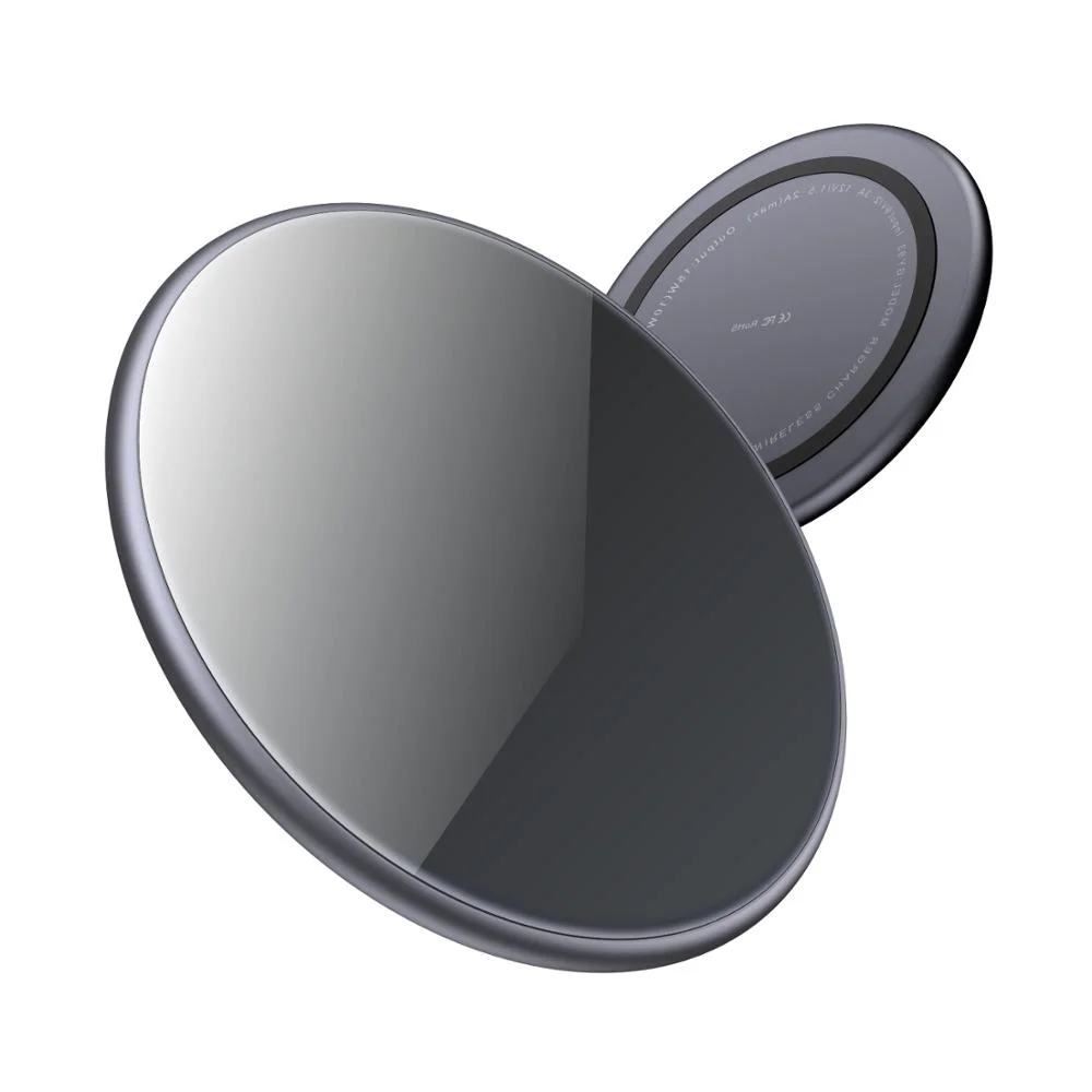 2022 Amazon top selling new Wireless Charger, 15W Fast Charging Pad Ultra-Thin Mirror for all qi enabled devices mobile phones