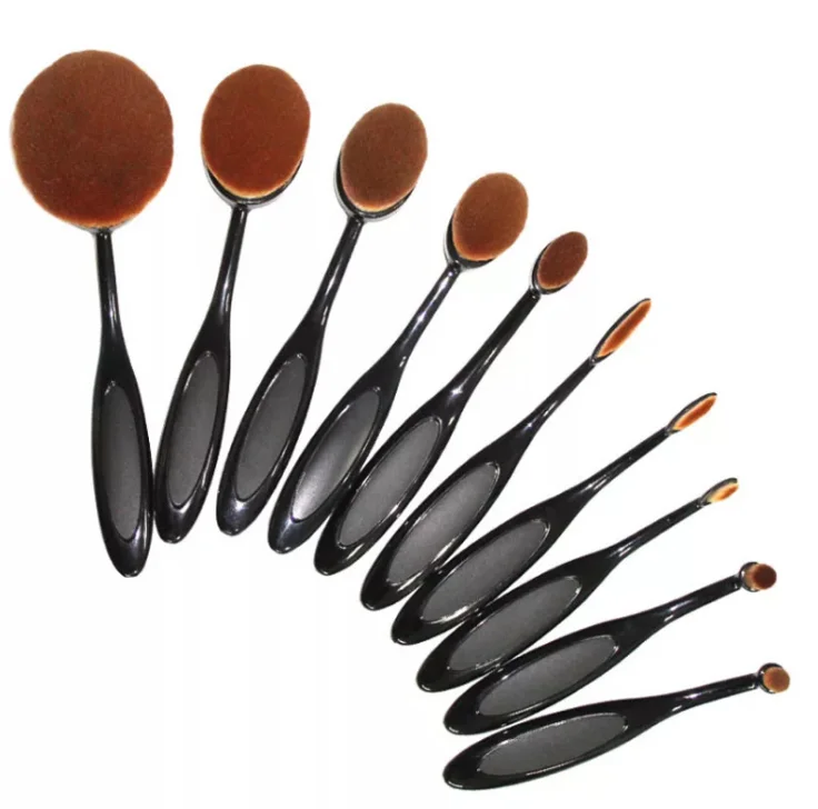 
2020 High Quality profession 10 Pcs Toothbrush Makeup Brush Makeup Tool Brush Set 