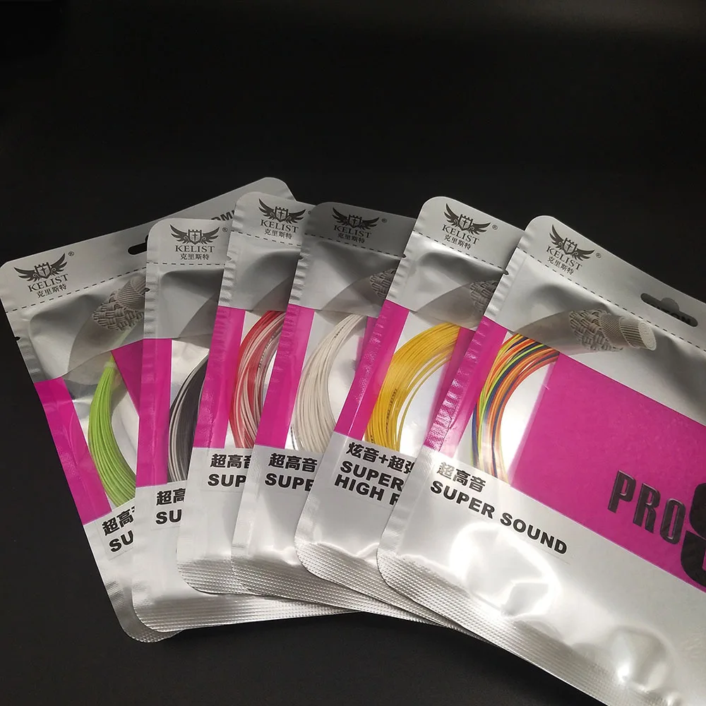 Top sponsor listing pro98 Extreme durability badminton racket string multifilament 0.63MM badminton string