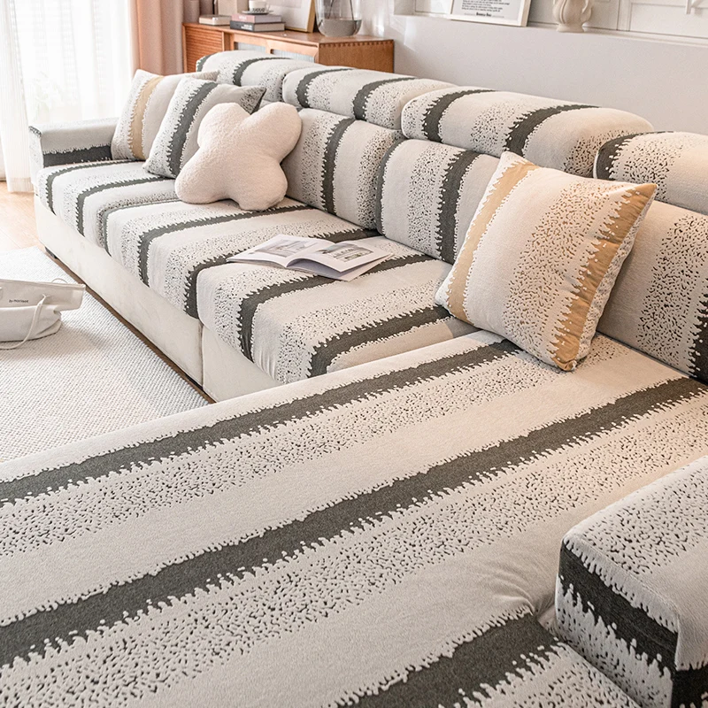 2024 Universal Sofa Cover 3-seat Affordable and Useful Sofa Cover Waterproof L-shaped Sofa Cover