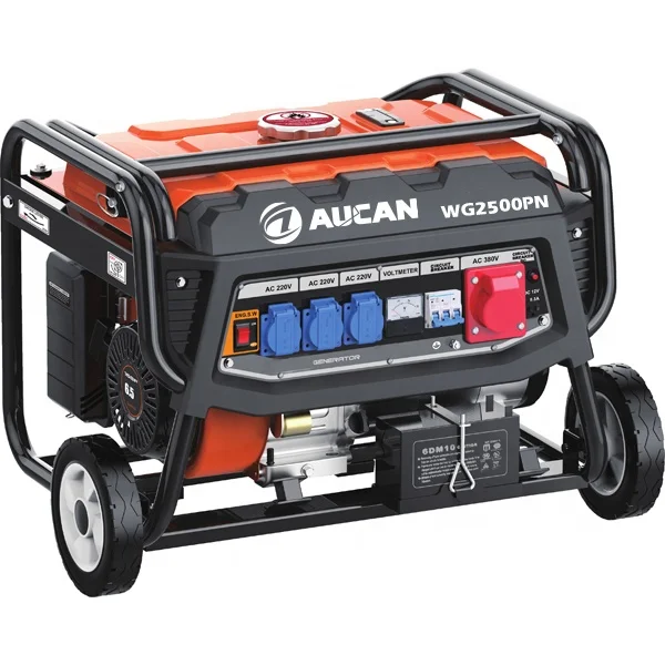 2.5kva Hot sale!! 100% Cooper wires portable gasoline generators for household