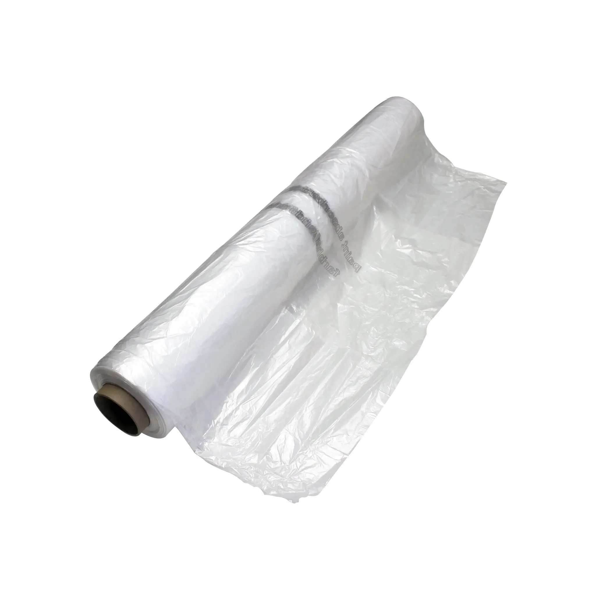 
Plastic Drop Cloth For Painting 4M x100M Plastic Sheeting Waterproof Paint FLoor Cover Plastic Drop Sheet Painters Clear Tarp 