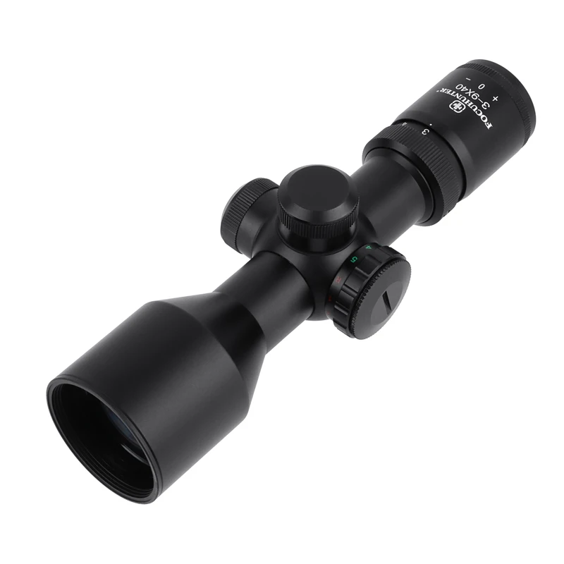 FOCUHUNTER SFP 3-9x40 Compact Tactical Telescopic Sight FMC Lens Coating Red&Green Dual Illuminated Hunting Accessories Scope