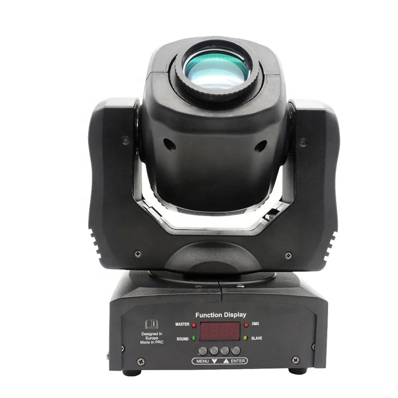 60W Mini Spot LED Moving Head Stage Light 30W Portable Mobile DJ Smart DMX512 Home Party Disco Lighting