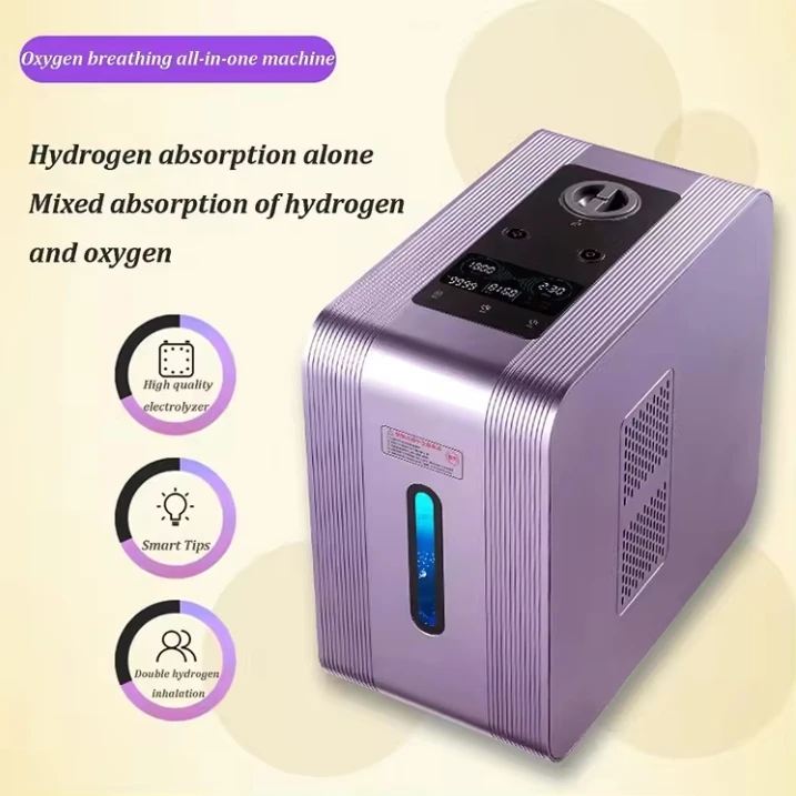 Hydrogen Gas Absorption Generator Inhaler H2 Making Device Best SPE PEM Oxygen Hydrogen Inhalation Water Machine