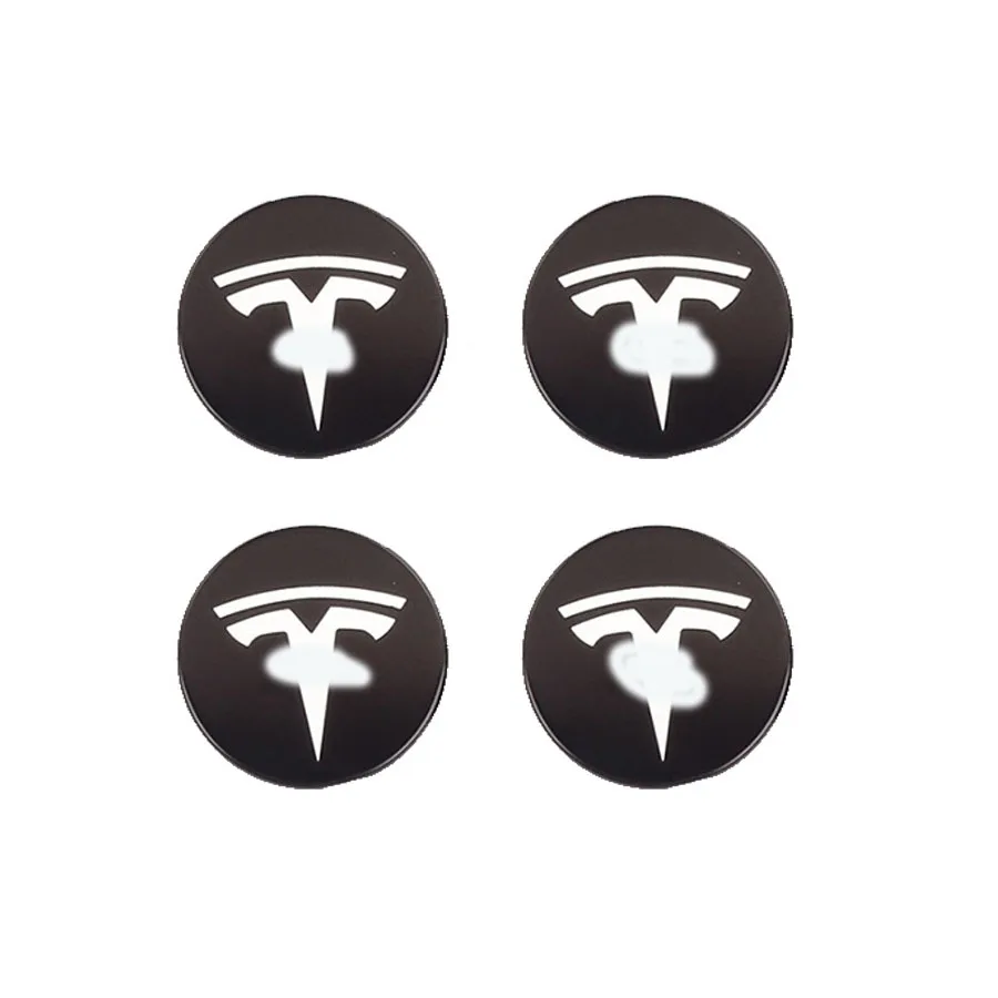 56Mm 2.22Inch Chromed Aluminum Car Wheel Center Cap For Tesla Model 3 S X Y And All 2.22Inch Wheel Hub