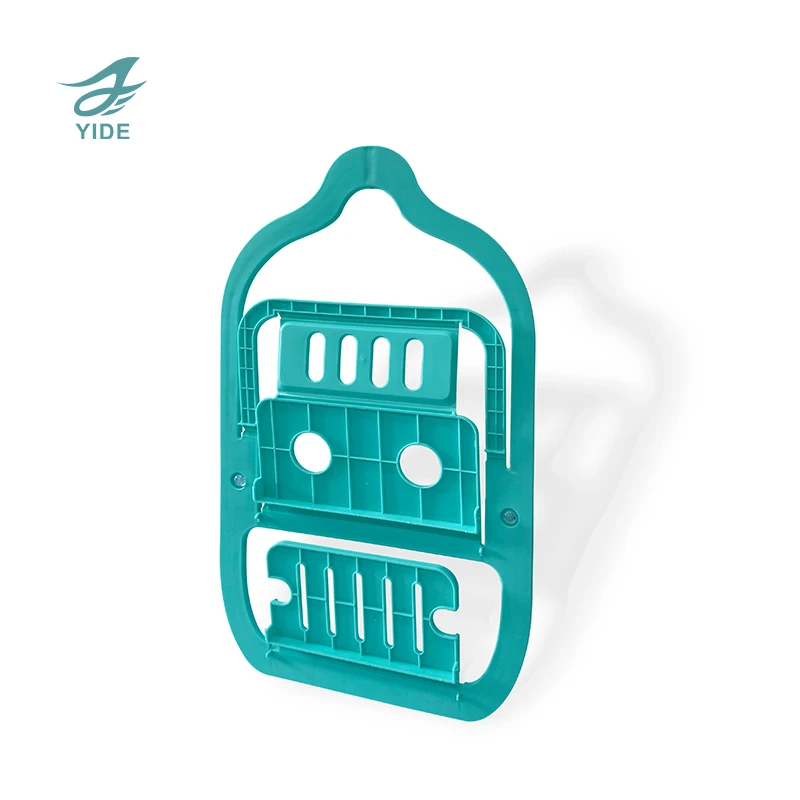 YIDE Plastic 1 Tier Hanging Shower Head Basket Rack Organizer Corner Shampoo No Drilling Bathroom Shelf Shower Caddy