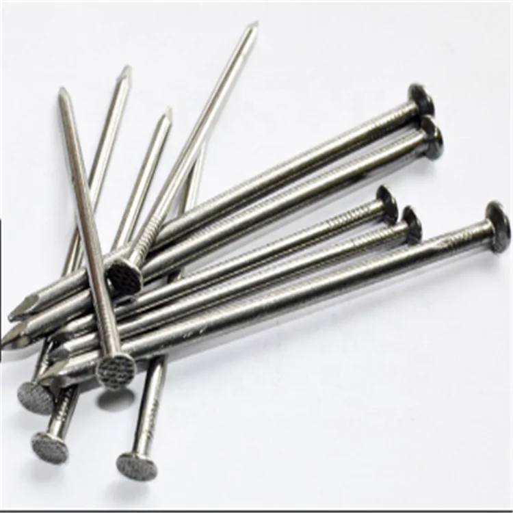 1-6inch Q195 Q235 Polished common iron nail wood nail factory low price