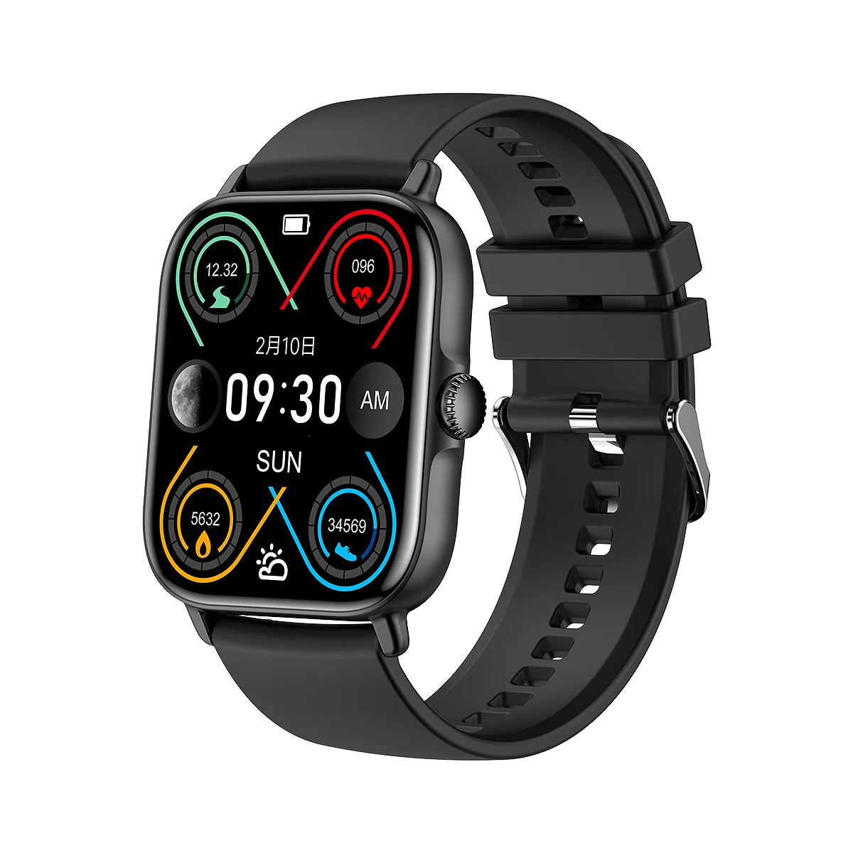 Low Price Curved Custom Customised Customized Montre Connecte Smart Watch T12 DaFit app