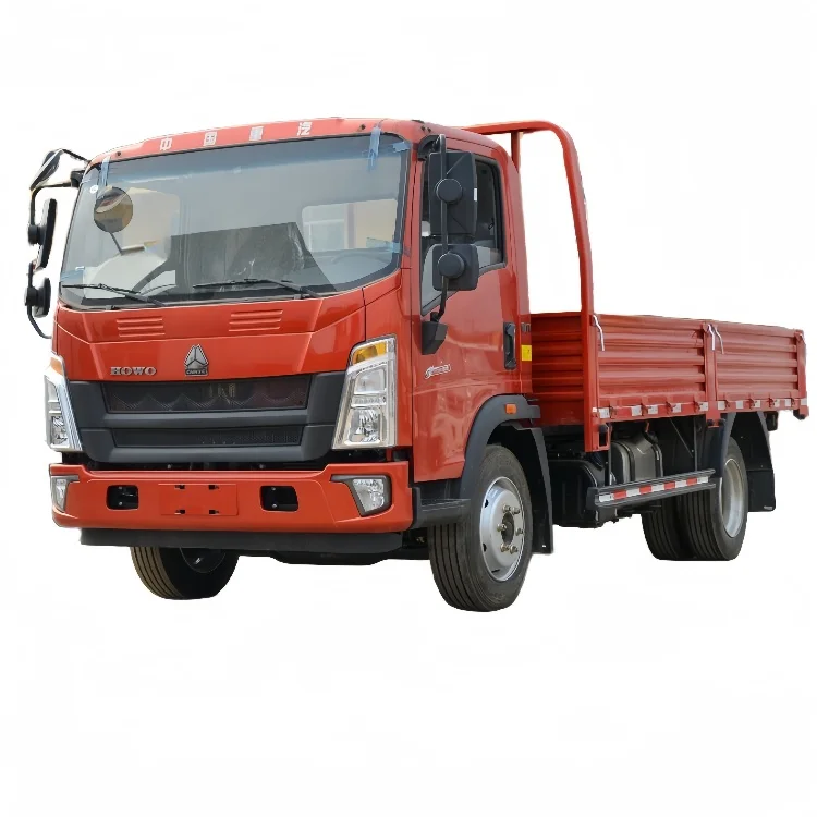 New HOWO  cargo truck 5 tons goods trucks general freight  wagon  automobile carrier