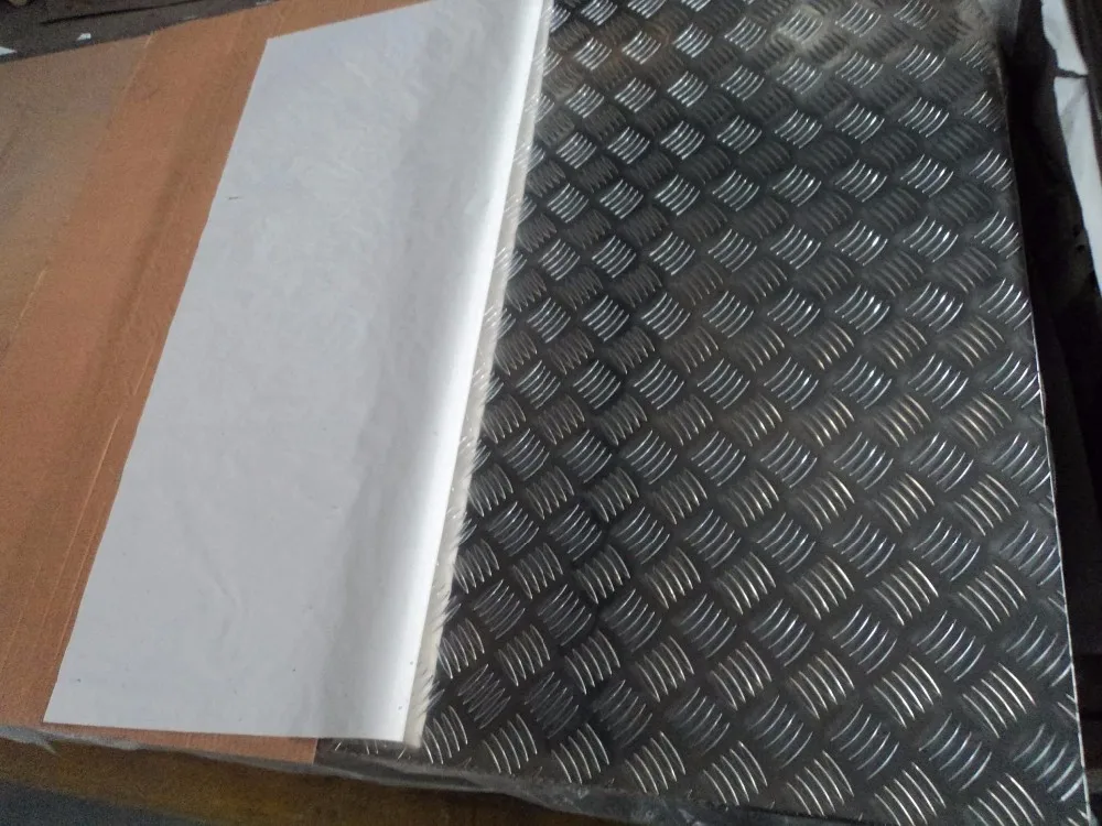aluminum tread plate 5 bar 1050 1060 checker plate aluminum