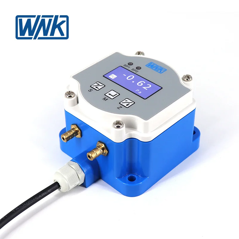 WNK 4-20mA 0-10V Differential Pressure Transmitter With Display