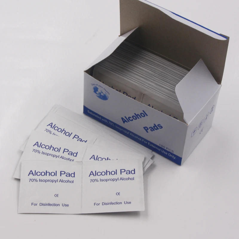 100 шт./кор. спиртовая салфетка чистящие влажные для мануального татуажа бровей, антисептическое очищающее средство для чистки татуировки дополнительные приспособления