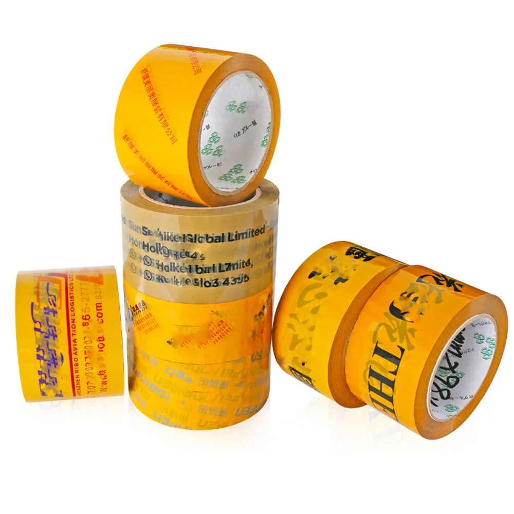 Clear Packing Tape Custom Jumbo Roll Shipping Heavy Duty Packaging Tape for Shipping Packaging Moving Sealing