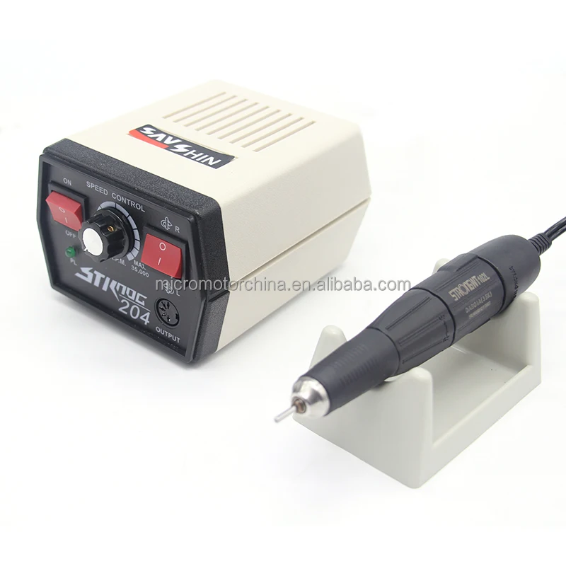 Surgical Polishing Machine Portable Dental Electric Handpiece Motor 35000rpm Strong Micromotor 204