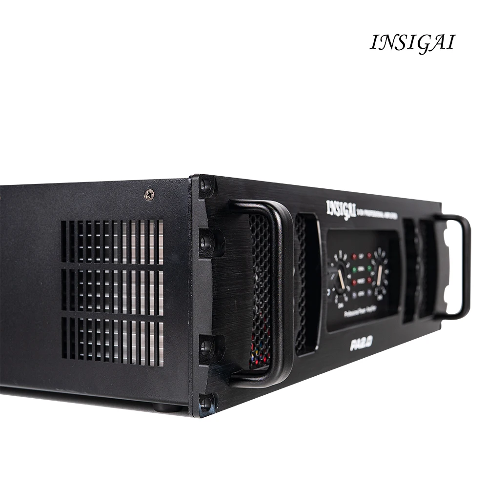 PA2.0 Class H Level 3 1500W/2600W Two channel professional sound system audio equipment thickened cable power amplifier