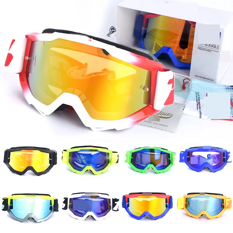 2021 Newest One Set Motorcycle Sunglasses Motocross Safety Protective MXs Night Vision Helmet Goggles Driver Driving Glasses