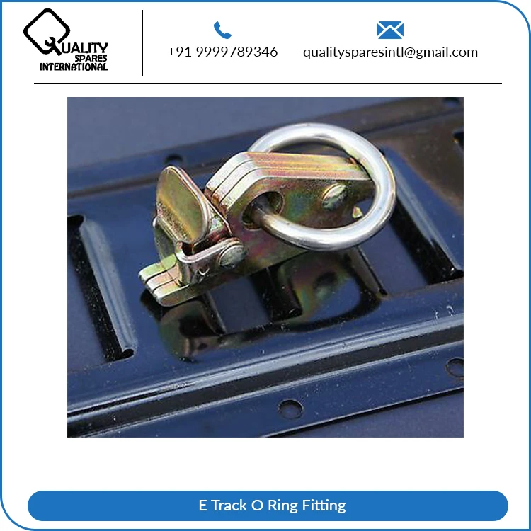 Wide Range of E Track O Ring Fitting Enclosed for Trailer Toy Hauler Van Truck Cargo at Good Price