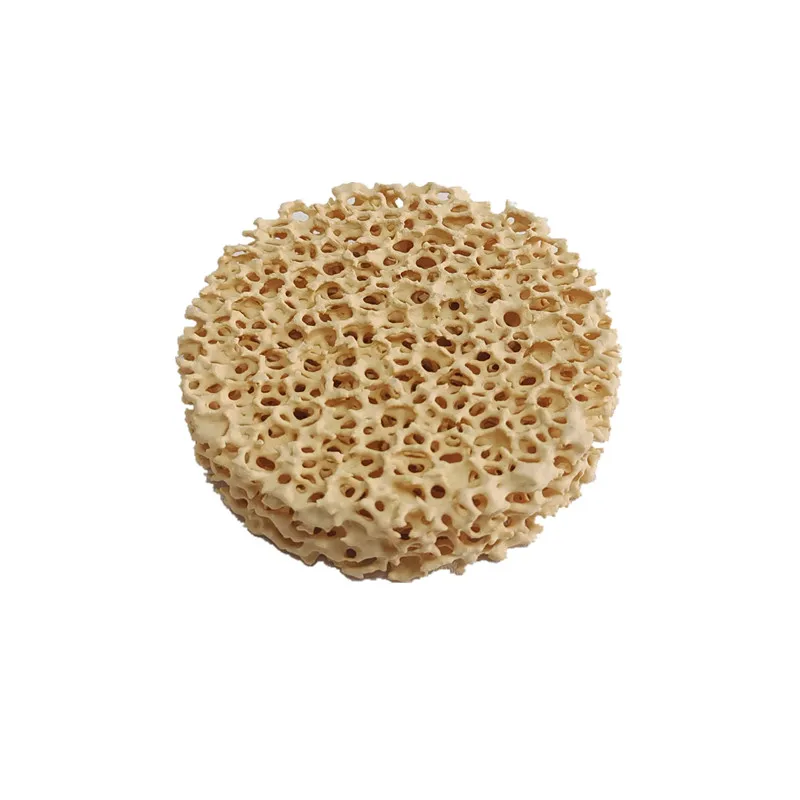 Zirconia Ceramic Foam Filter for Filtration of large size iron casting