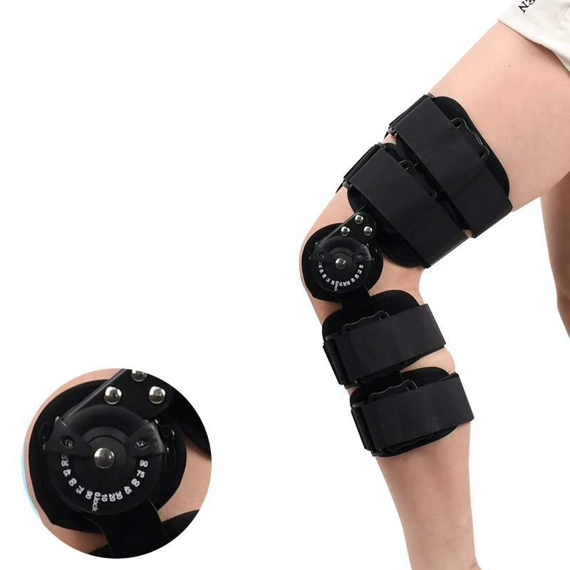 Knee Support Open Patella Hinged Knee Brace Stabilizer Joint Support Knee Guards