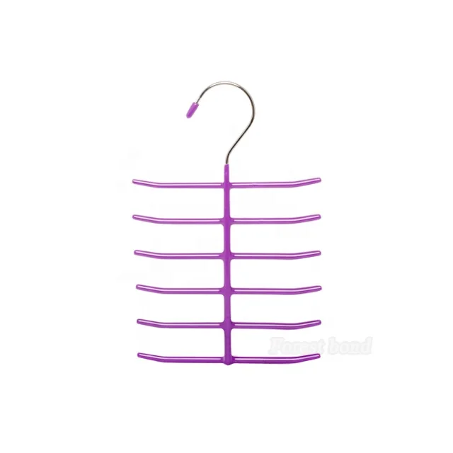 Round shape metal wire scarf display hanger wholesale